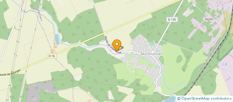 localisation de l'entreprise MONSIEUR JOHN HOOPER  MORTHOMIERS