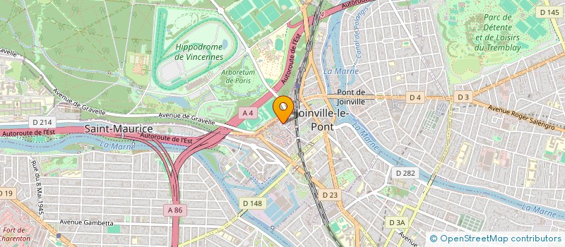 localisation de l'entreprise MONSIEUR JOHN HUTCHINSON  JOINVILLE-LE-PONT