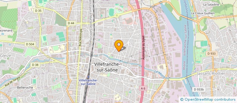 localisation de l'entreprise MONSIEUR JOHN JOHNSON à VILLEFRANCHE-SUR-SAONE