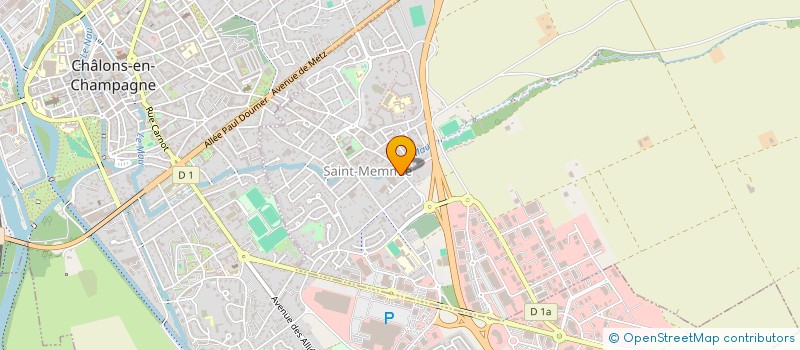 localisation de l'entreprise MONSIEUR JOHN KARL  SAINT-MEMMIE