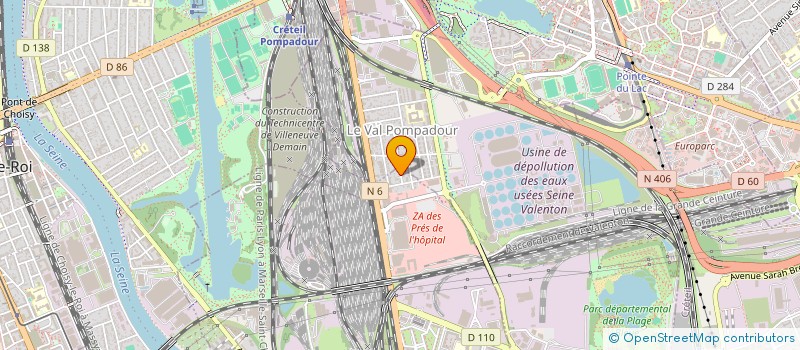 localisation de l'entreprise MONSIEUR JOHN KLISSING à VILLENEUVE-SAINT-GEORGES