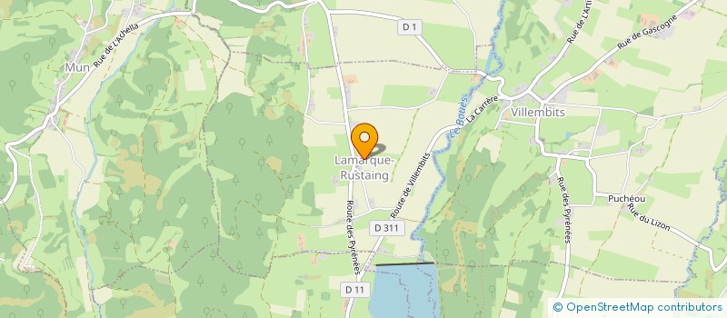 localisation de l'entreprise MONSIEUR JOHN LAURIE  BONNEFONT