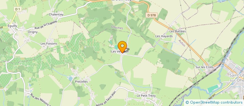 localisation de l'entreprise MONSIEUR JOHN LAWRENCE  SAINT-JEAN-DE-TREZY