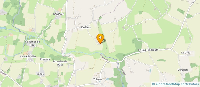 localisation de l'entreprise MONSIEUR JOHN-LEE RONEZ  LIMERZEL