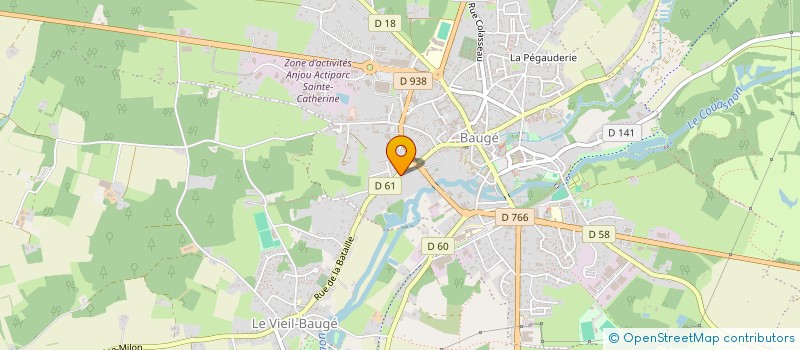 localisation de l'entreprise MONSIEUR JOHN LYNCH à BAUGE-EN-ANJOU