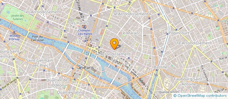 localisation de l'entreprise MONSIEUR JOHN MACRAE  PARIS