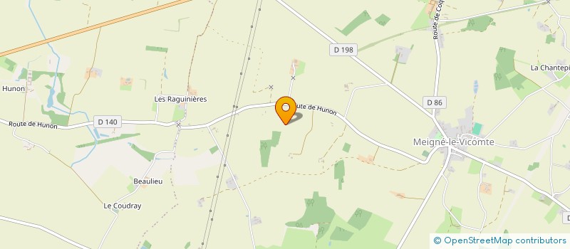 localisation de l'entreprise MONSIEUR JOHN MC KENDRY  NOYANT-VILLAGES