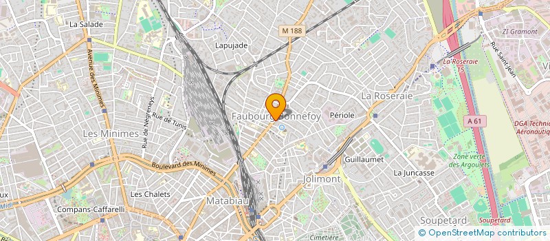 localisation de l'entreprise MONSIEUR JOHN MELIS à TOULOUSE