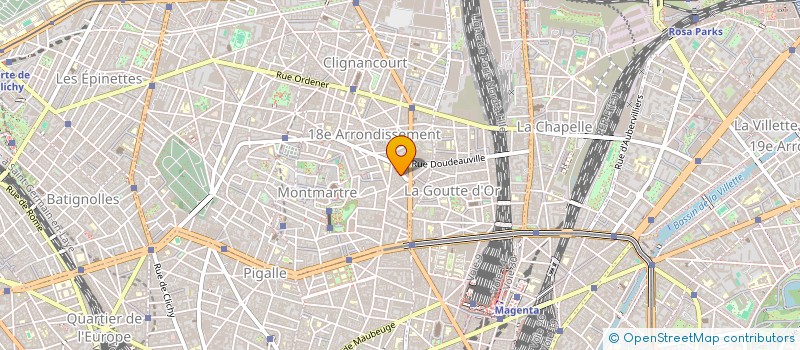 localisation de l'entreprise MONSIEUR JOHN MENSAH  PARIS