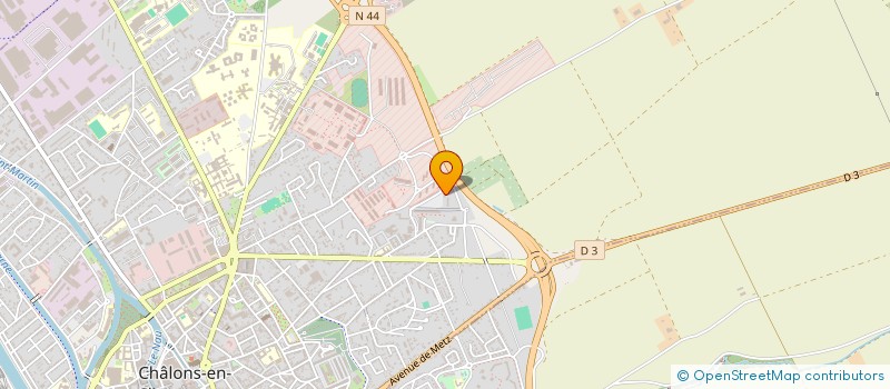 localisation de l'entreprise MONSIEUR JOHN MERCHER  CHALONS-EN-CHAMPAGNE