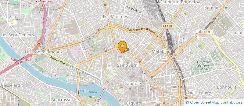 localisation de l'entreprise MONSIEUR JOHN MICHELETTI  MIREMONT