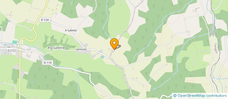 localisation de l'entreprise MONSIEUR JOHN MITCHELL  AILLAS