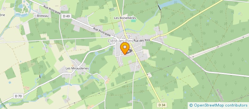 localisation de l'entreprise MONSIEUR JOHN MOREAU  TOURS