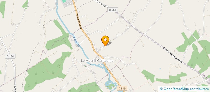 localisation de l'entreprise MONSIEUR JOHN MULVILLE  LE MESNIL-GUILLAUME