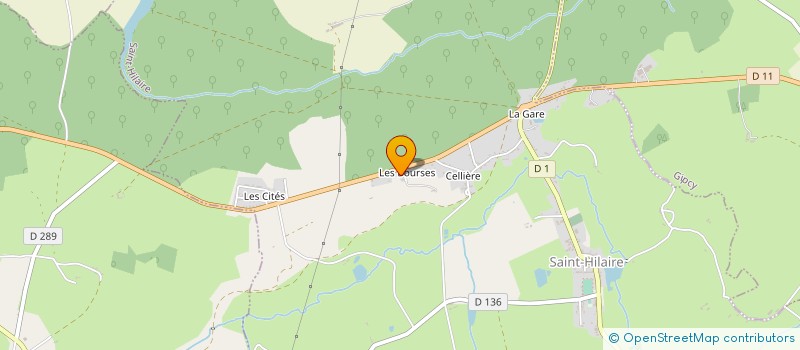 localisation de l'entreprise MONSIEUR JOHN MUNTZ  BUXIERES-LES-MINES