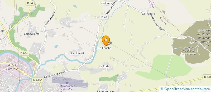 localisation de l'entreprise MONSIEUR JOHN- MURRAY à GRAULHET