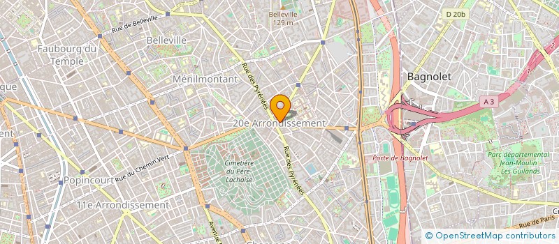 localisation de l'entreprise MONSIEUR JOHN NAISSE  PARIS