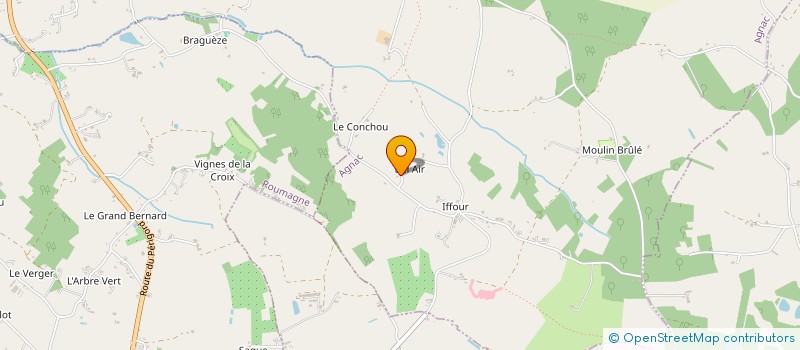 localisation de l'entreprise MONSIEUR JOHN NICOLSON  AGNAC