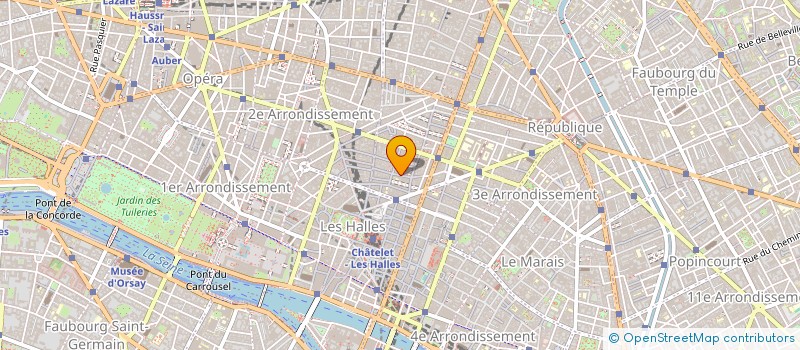 localisation de l'entreprise MONSIEUR JOHN NOLLET  PARIS