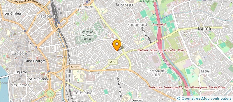 localisation de l'entreprise MONSIEUR JOHN O CONNELL à TOULOUSE