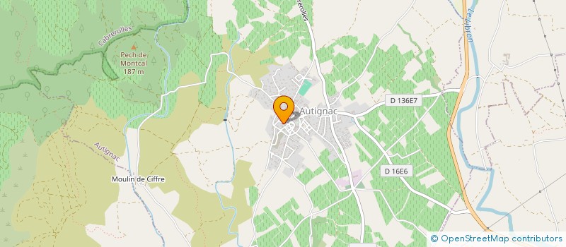 localisation de l'entreprise MONSIEUR JOHN O HALLORAN  AUTIGNAC