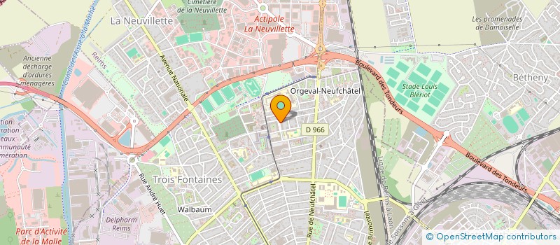 localisation de l'entreprise MONSIEUR JOHN OMON IYOHA  REIMS