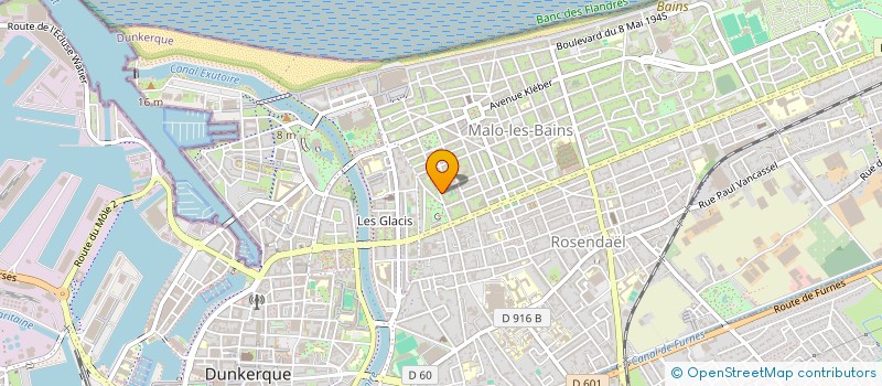 localisation de l'entreprise MONSIEUR JOHN PANNEKOUCKE à DUNKERQUE