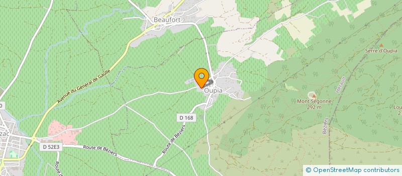 localisation de l'entreprise MONSIEUR JOHN PENEL  LA LIVINIERE