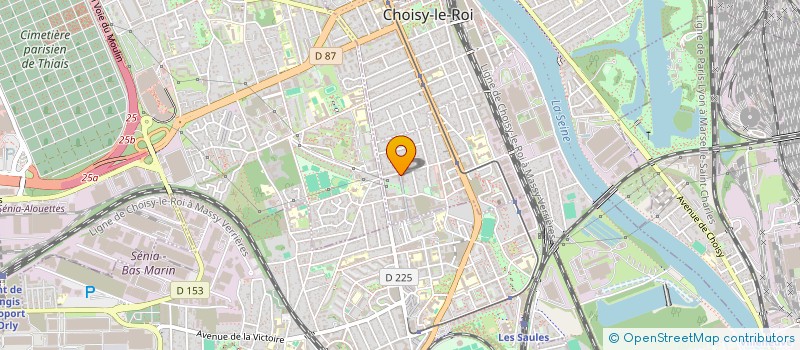 localisation de l'entreprise MONSIEUR JOHN PETER STUNNA AUGUSTE à CHOISY-LE-ROI