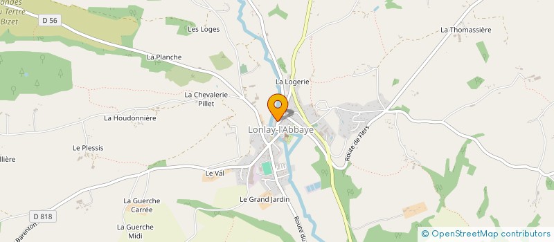 localisation de l'entreprise MONSIEUR JOHN PICK à LONLAY-L'ABBAYE