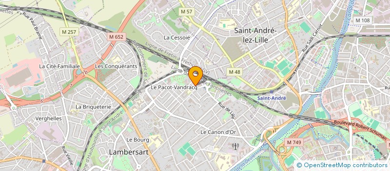 localisation de l'entreprise MONSIEUR JOHN PIERRE à LAMBERSART