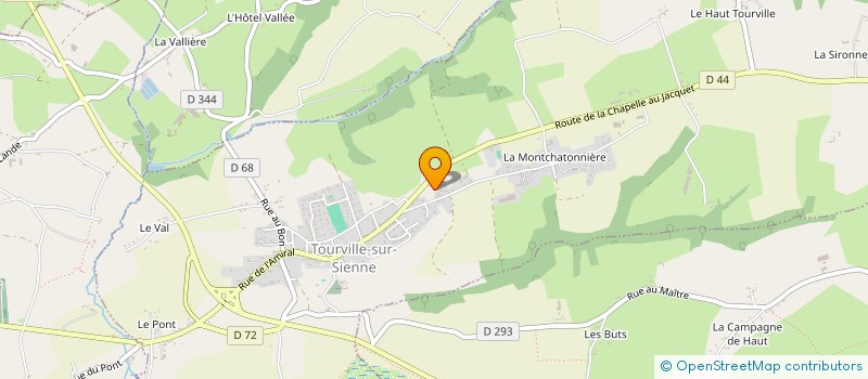 localisation de l'entreprise MONSIEUR JOHN RAKOTONIAINA  MOGNEVILLE