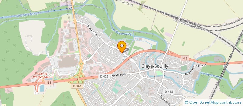 localisation de l'entreprise MONSIEUR JOHN RASAMIMAHAZO  CLAYE-SOUILLY