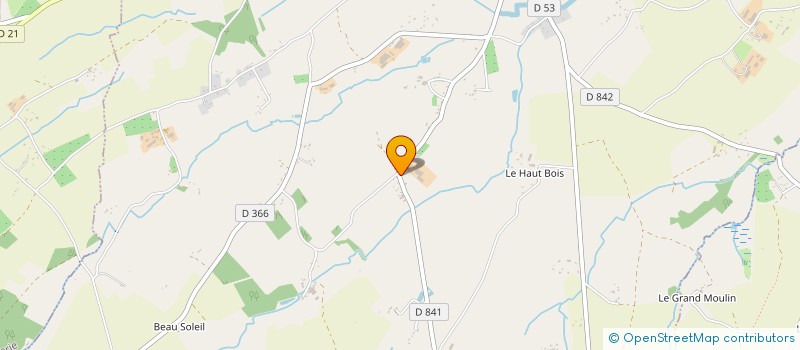 localisation de l'entreprise MONSIEUR JOHN REEVE à BELLOU-EN-HOULME