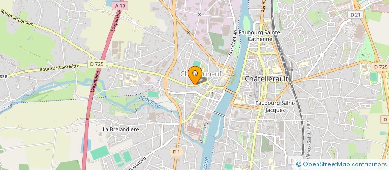 localisation de l'entreprise MONSIEUR JOHN REINHARD  CHATELLERAULT