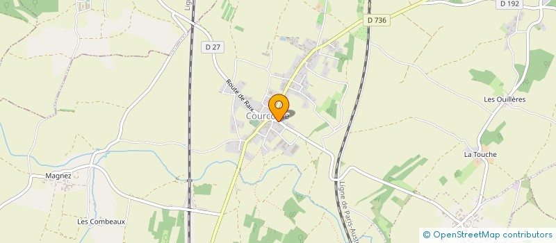 localisation de l'entreprise MONSIEUR JOHN RICHARD FOX  COURCOME