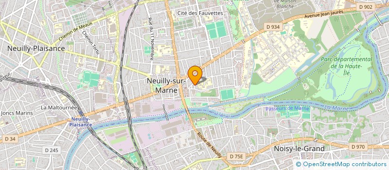 localisation de l'entreprise MONSIEUR JOHN ROUSSEAU à NEUILLY-SUR-MARNE