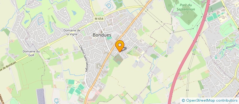 localisation de l'entreprise MONSIEUR JOHN ROYCE AYADI  BONDUES