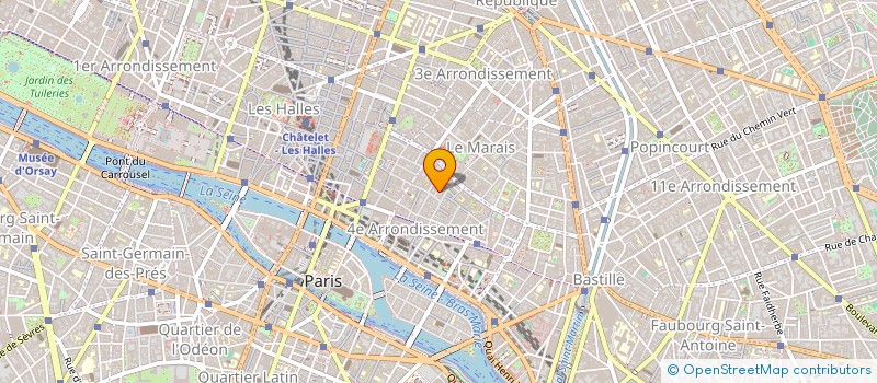 localisation de l'entreprise MONSIEUR JOHN SANDERS  PARIS