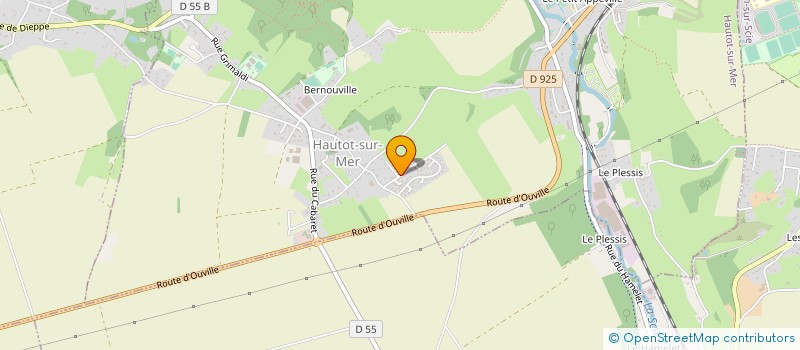 localisation de l'entreprise MONSIEUR JOHN SCHAPMANN  HAUTOT-SUR-MER