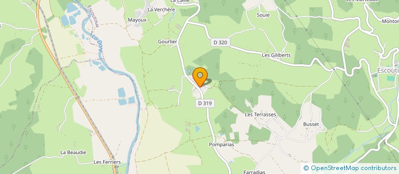 localisation de l'entreprise MONSIEUR JOHN SCHATZ  NERVIEUX