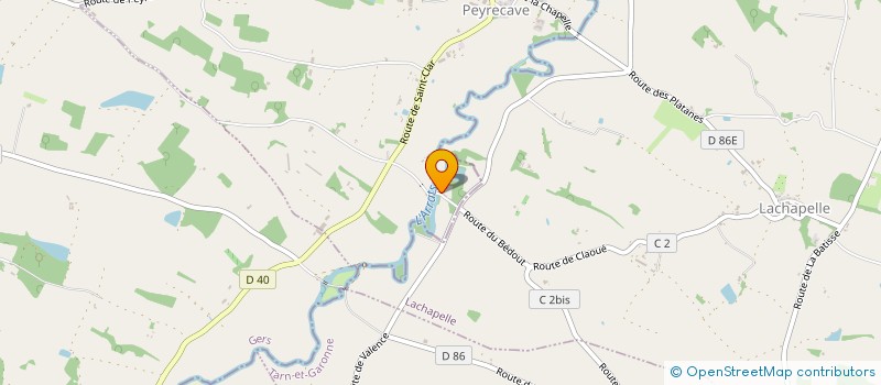 localisation de l'entreprise MONSIEUR JOHN SCOTT  SAINT-ANTOINE