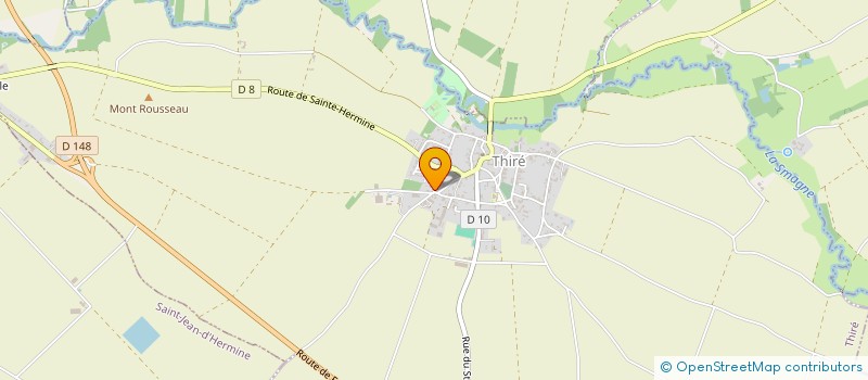 localisation de l'entreprise MONSIEUR JOHN SCOTT  THIRE