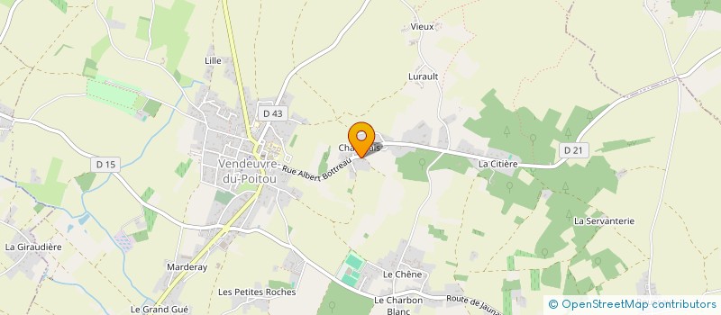 localisation de l'entreprise MONSIEUR JOHN SHEMWELL à SAINT-MARTIN-LA-PALLU