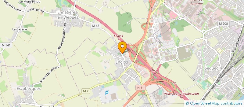 localisation de l'entreprise MONSIEUR JOHN SHERIDAN  ENGLOS