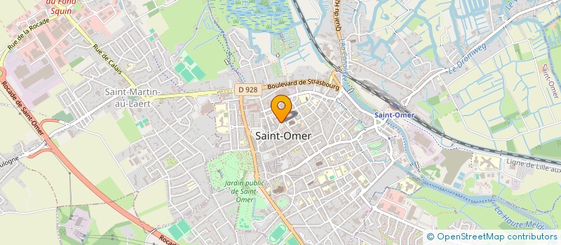 localisation de l'entreprise MONSIEUR JOHN SHIRLEY  SAINT-OMER