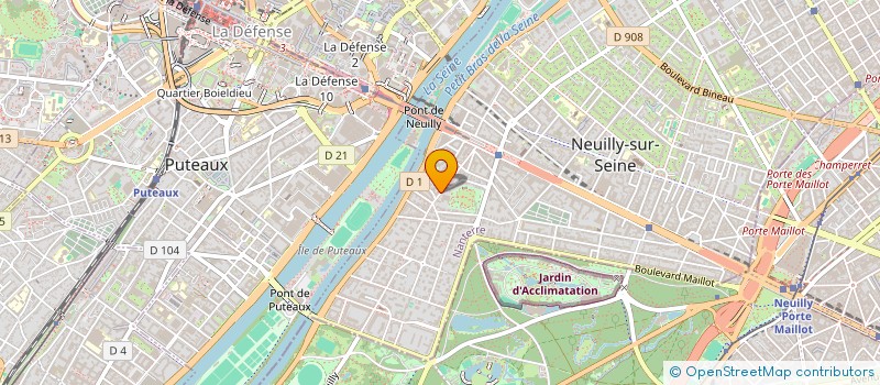 localisation de l'entreprise MONSIEUR JOHN SIMON à NEUILLY-SUR-SEINE