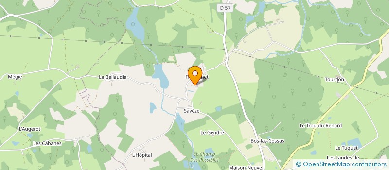 localisation de l'entreprise MONSIEUR JOHN SMID à SAINT-PRIEST-LIGOURE
