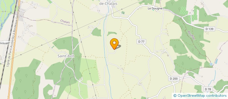localisation de l'entreprise MONSIEUR JOHN SNOOK à SAINT-QUENTIN-DE-CHALAIS