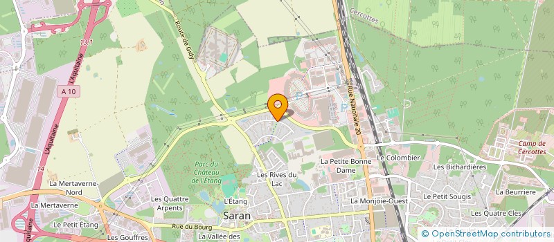 localisation de l'entreprise MONSIEUR JOHN STEPHAN  SARAN